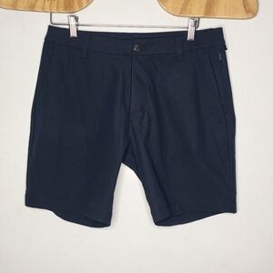 Lululemon Shorts Mens 31 ABC Classic Fit 7" Warpstreme Navy Blue